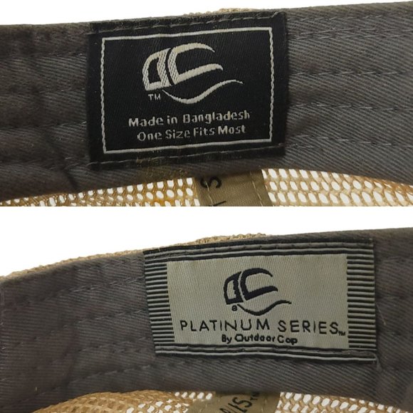 Fooshee Remodeling Repair Mesh Snapback Cap Trucker Baseball Hat Outdoor Gray - Picture 12 of 12